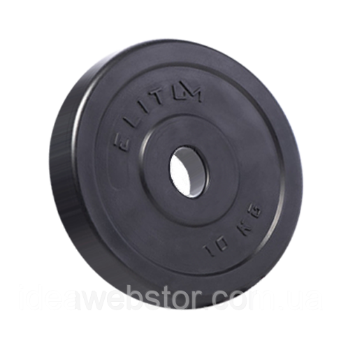Набор для тренировок Elitum Titan 68 кг с лавкой HS 1075 Pro штангой и гантелями Киев - изображение 15