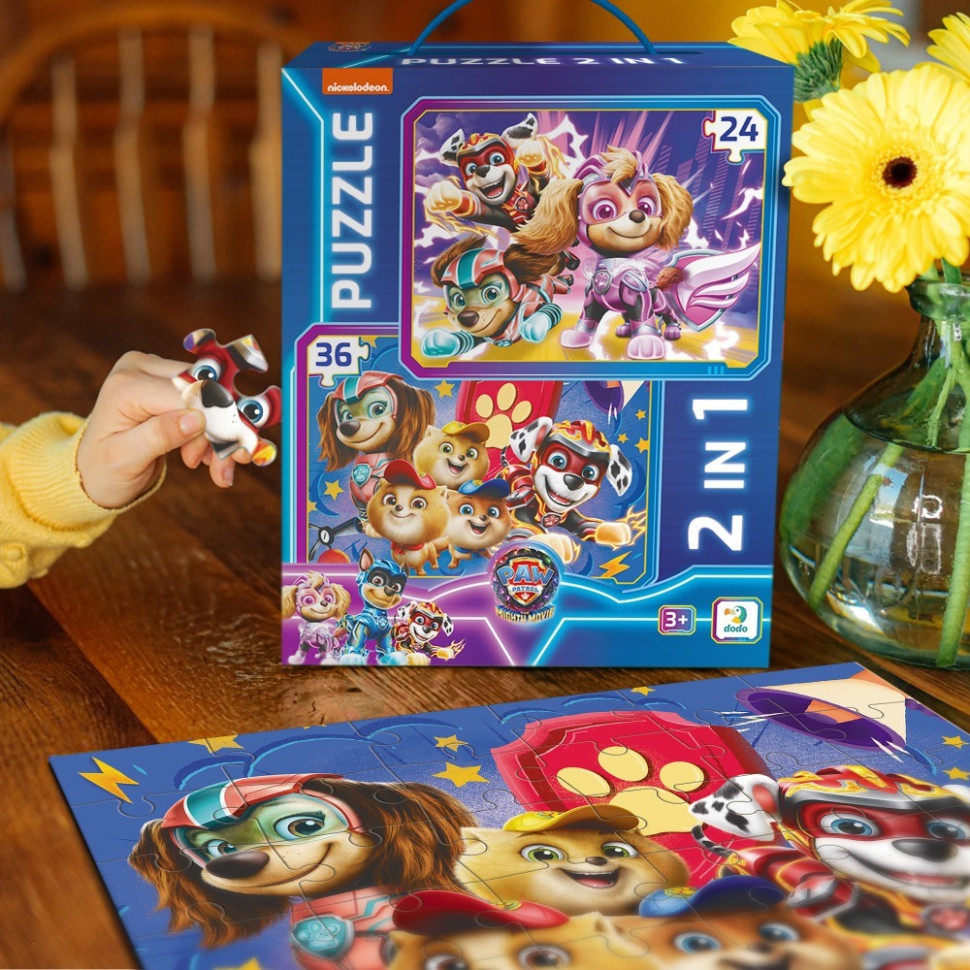 Пазл дитячий 2 в 1 "Зберігаємо світ у безпеці!" 200573, 36 елементів Вінниця - фото 3