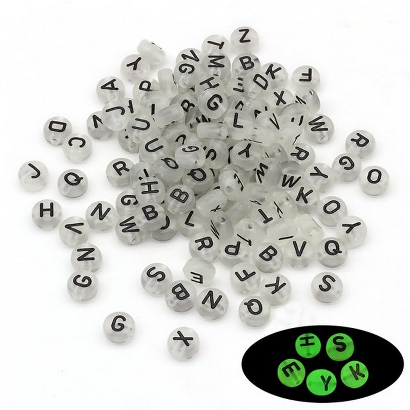 Декоративні намистинки для творчості Літери Dom Busin УТ100024898 в упаковці 170 шт Вінниця - фото 2