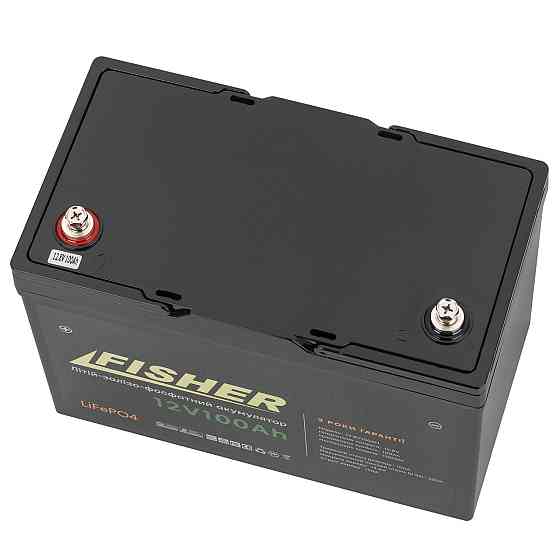 Акумулятор Fisher LiFePO4 12.8V 100Ah Київ