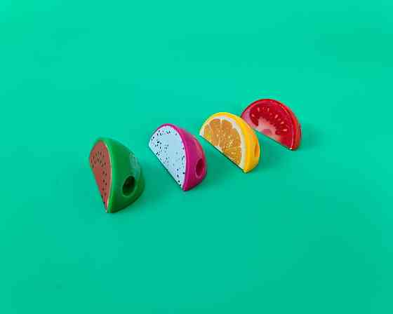 Точило для олівців No349 "Фрукти" з контейнером (1 шт.) Харків