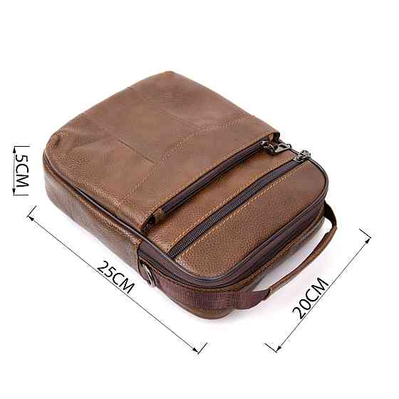 Мессенджер чоловічий Vintage 20392 Коричневий Київ