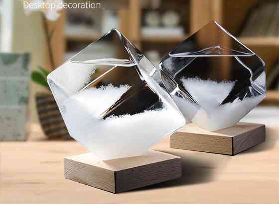 Барометр Штормгласс Куб малый, Storm glass Киев