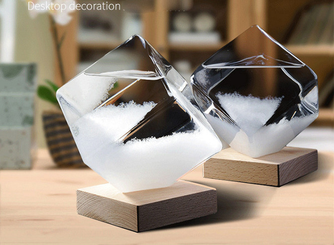 Барометр Штормгласс Куб малый, Storm glass Кременчуг - изображение 3