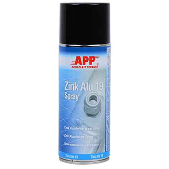 Грунт з цинком і алюмінієм аерозольний "Zink Alu 19" 500*С сріблястий 400мл APP, 210442 Вінниця