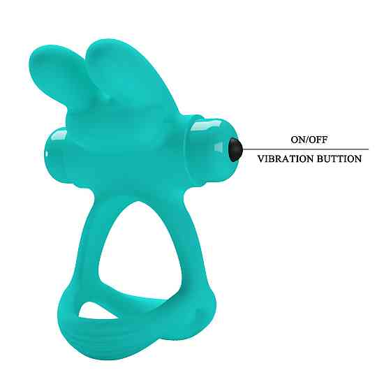 Віброкільце PRETTY LOVE Powerful ring, 10 vibration functions Sex Aura Київ
