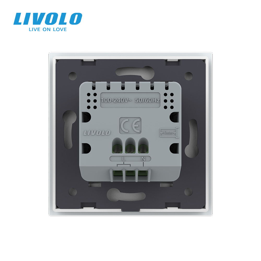 LIVOLO Вимикач сценаріїв Livolo білий (VL-C703Z1-2WG) Коломия - фото 8