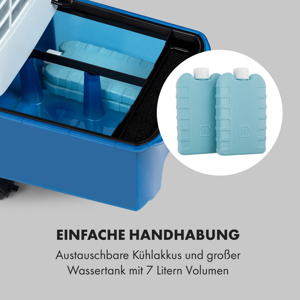 IceWind Plus Воздухоохладитель 4-в-1 330 м³/ч осцилляторный пульт дистанционного управления белый (Германия, Ровно - изображение 6