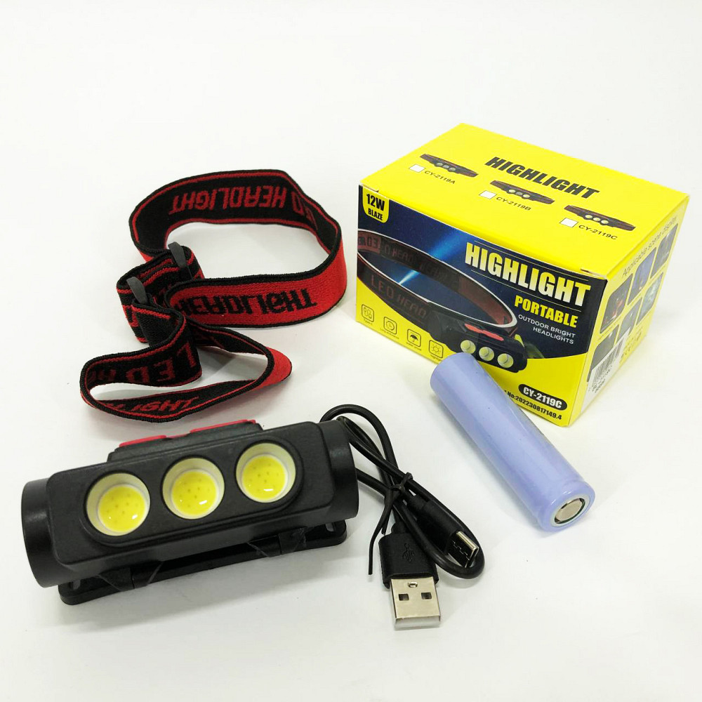 Налобный фонарь с линзой PLD-2119C, Led headlamp налобный фонарь фонарик bailong ZU-62 Львов - изображение 11