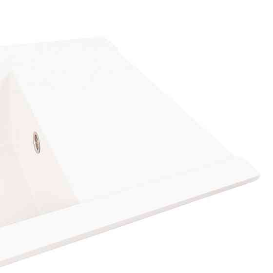 VALESO Гранітна мийка для кухні VALESO ATLAS 9651 матова Білосніжна Киев