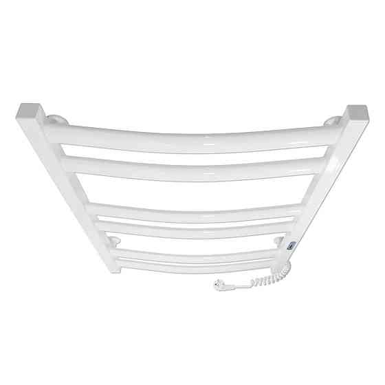 Электрический полотенцесушитель Laris Зебра Атлант ЧК6 500Х700 Э белый Киев