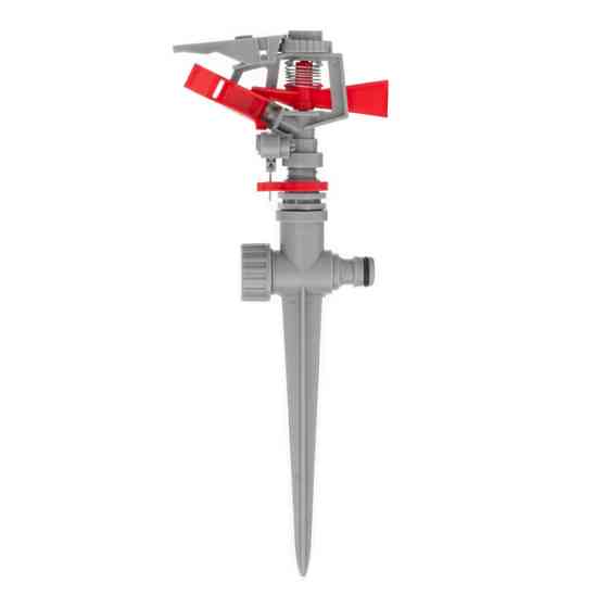 Дождеватель пульсационный на колку, с полной или частичной зоной полива до 12 м, материалы: PP, ABS INTERTOOL GE-0051 Киев