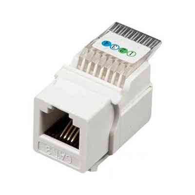 Модуль Keystone RJ12 UTP Slim Cat.3 безинструментальный Kingda (KD-KJ2075UC3) Винница