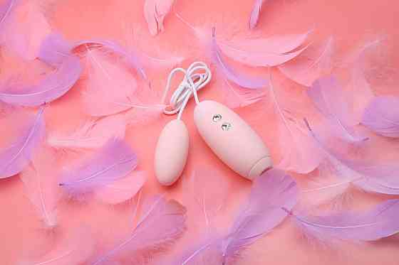 Вакуумний стимулятор з віброяйцем 2-в-1 KISSTOY Miss VV Pink Sex Aura Київ