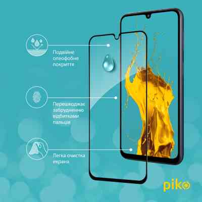 Скло захисне Piko Full Glue Samsung M34 5G Black (1283126575778) Вінниця