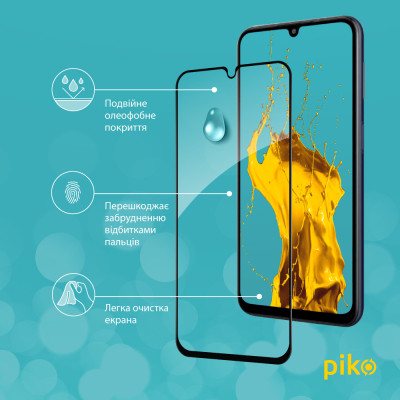 Скло захисне Piko Full Glue Samsung M34 5G Black (1283126575778) Вінниця - фото 4