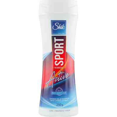 Гель для душу Shik 3 в 1 Sport Active 250 г (4820023368965) Вінниця