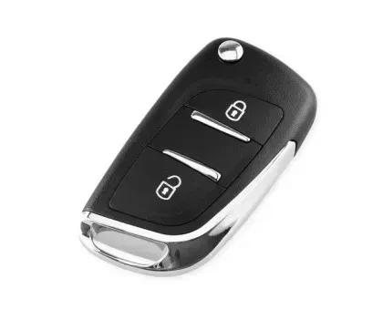 Ключ для Peugeot з корпусом під чип, 2 кнопки Київ - фото 6