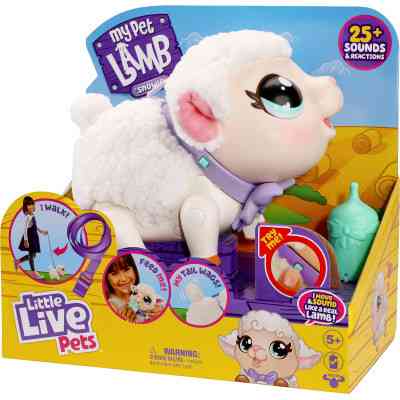 Интерактивная игрушка Moose Мой любимец маленький ягненок (26476) Винница