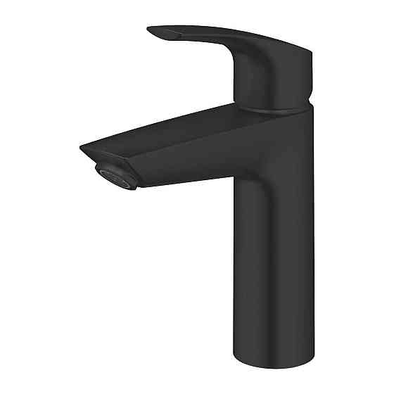 Смеситель для раковины GROHE EUROSMART NEW черный матовый Киев