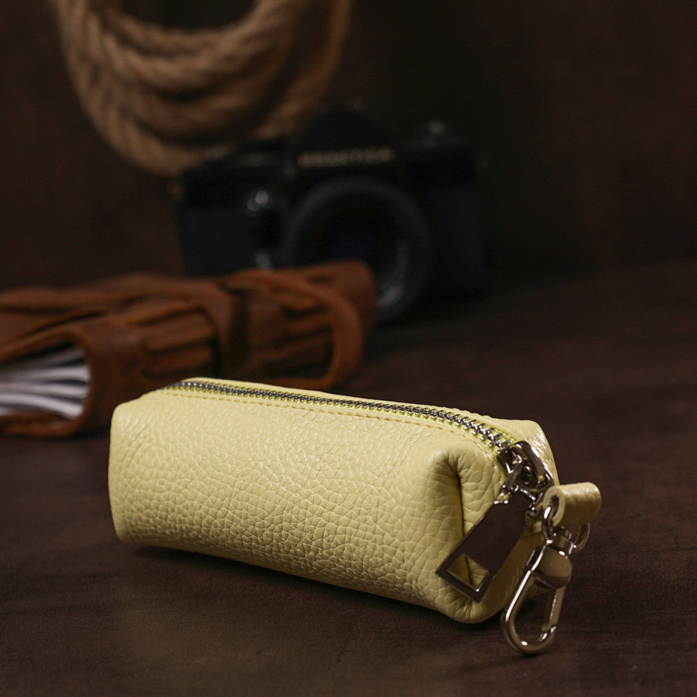 Відмінна жіноча ключниця Shvigel 16541 Жовтий Київ - фото 1