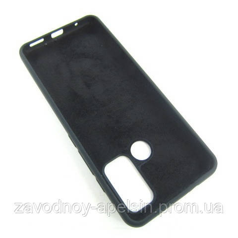 Motorola Moto G60 G60s Силіконовий чохол Fibra (чорний) Одеса - фото 2