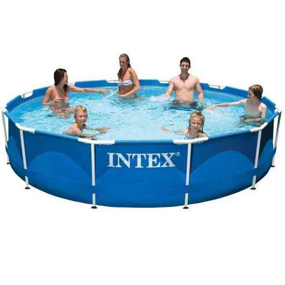 Каркасный семейный бассейн Intex 28210 366 х 76 см. Киев