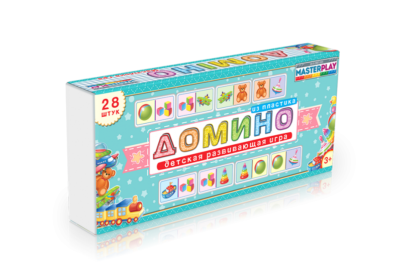 Дитяча настільна гра доміно "Предмети" 1-091 від 3-х років Вінниця - фото 1