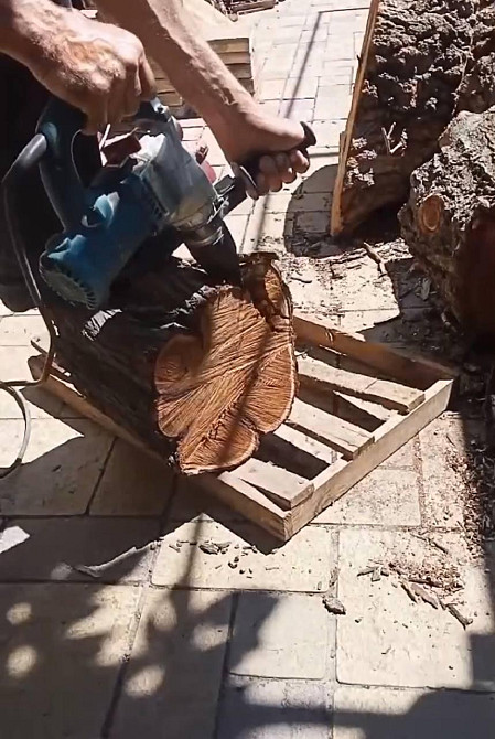 Дровокол на перфоратор, шуруповер, конус, морква, гвинтовий колун для заготівлі дров. Київ - фото 3