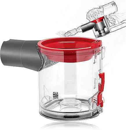 Бак-контейнер для пылесоса Dyson V7 V8 для пыли сменный прозрачный пылесборник, колба резервуар 967699-01 Киев