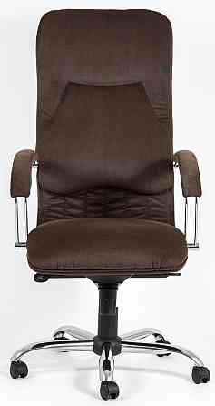 Офісне Крісло Керівника Richman Nicosia Tiffani Chocolate Хром М2 AnyFix Коричневий Київ