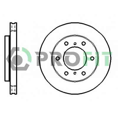 Тормозной диск Profit 5010-1384 Винница