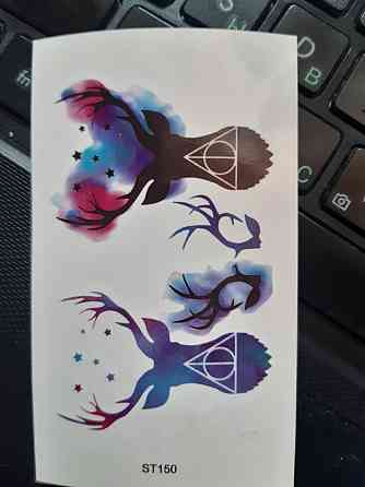 Татуювання "оленячі Роги" - 10*6см Київ