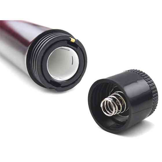 Классический вибратор 3*18 см - Красный – Вибраторы Винница