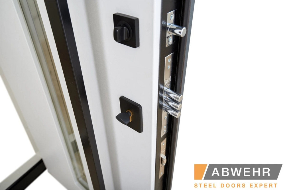 Двери уличные, модель 496 UFO BLACK ТЕРМОРАЗРЫВ 860 Киев - изображение 8