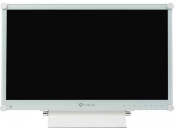 TFT 23.6" NEOVO MX-24, СКЛО NEOV™, VGA, DVI-D, HDMI, DP, 24/7, МЕТАЛЕВИЙ, КОЛОНКИ, БІЛИЙ (MX-24 WHITE) Київ
