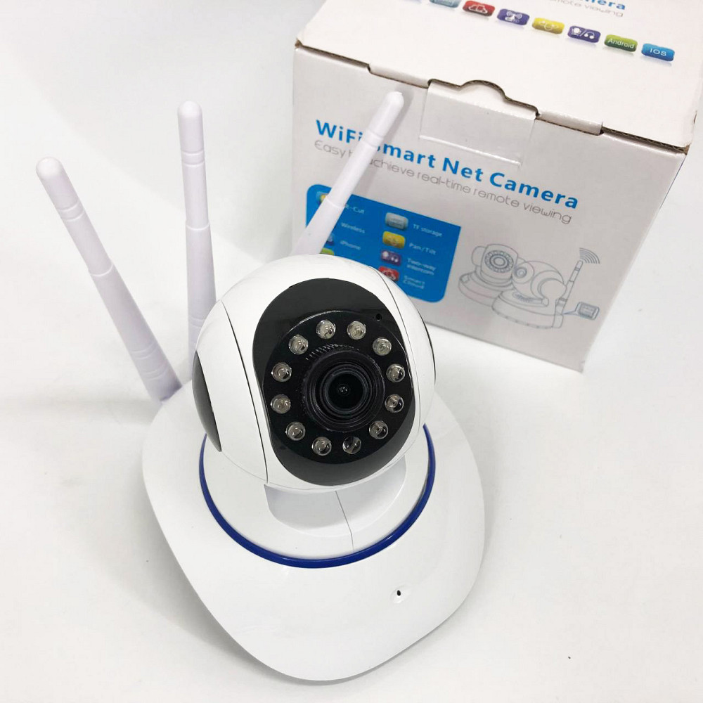 Цифрова ip камера wifi 6030A/100SS, Відеоспостереження поворотні, Камера з функцією виявлення руху FK-22 Львів - фото 8