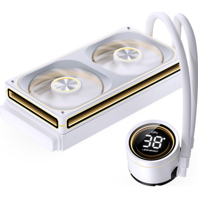 Система жидкостного охлаждения JONSBO TH-240 White Винница - изображение 10