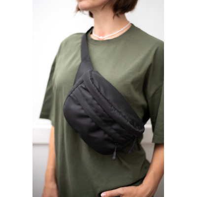 Сумка-бананка Vinga BiG Black, Oxford 600D (VBBO600BK) Вінниця - фото 5