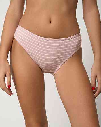 Набор женских трусиков неделек в рубчик -7 шт Nicoletta 713172 XXL Киев