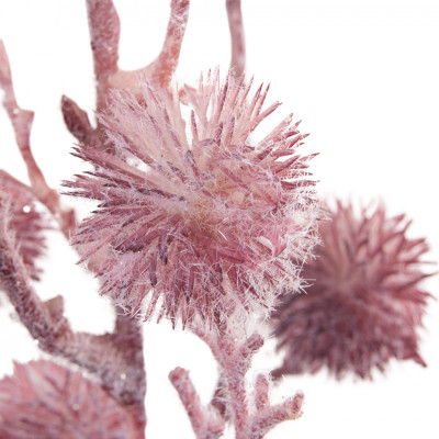 Декоративная ветвь YES! Fun Колючка Пурпурная Заснеженная 84 см (974804) Винница - изображение 2