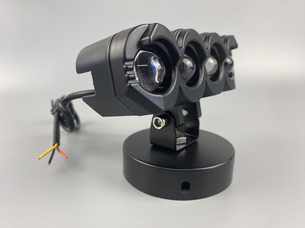 Фара для мотоцикла комбо-луч, LED фара світлодіодна додаткова 30W з чіткою світловою межею Мукачево - фото 2