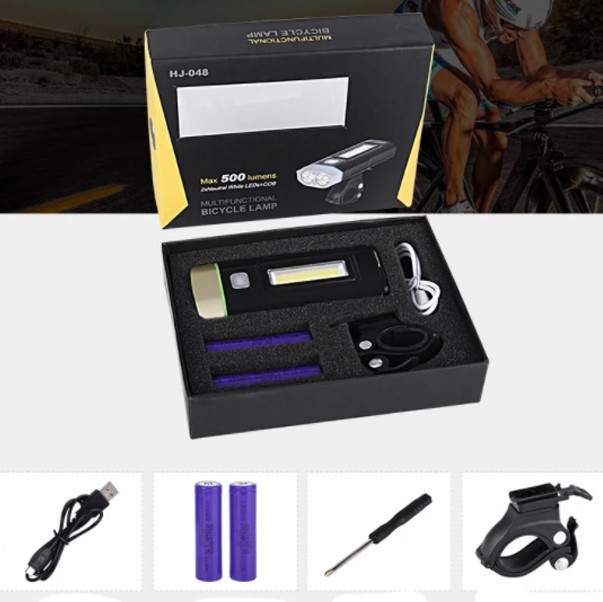 Ліхтар велосипедний, для кемпінгу Feel Fit DEN-060 Бровари - фото 3