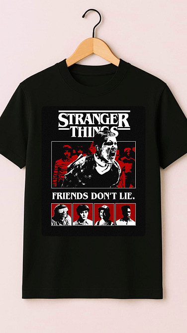 Футболка Stranger Things XS, Білий Чернівці - фото 1