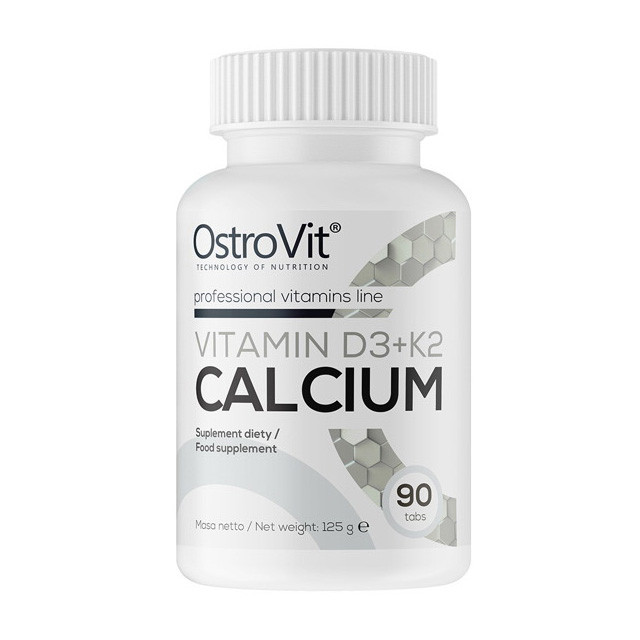 Calcium Vitamin D3+K2 (90 tabs) Луцьк - фото 1