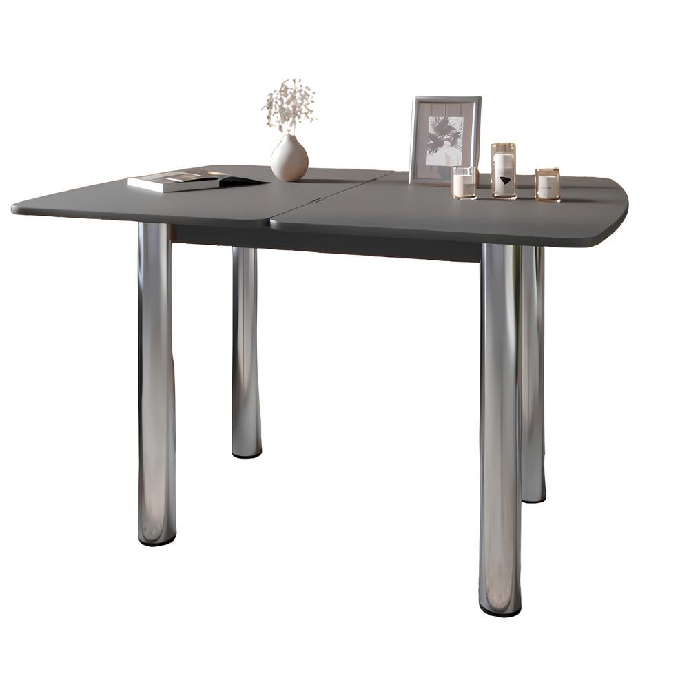 Обідній стіл розкладний LION Нота Антрацит 60x90/90x120 (LION-041276) ТОП Львів - фото 3