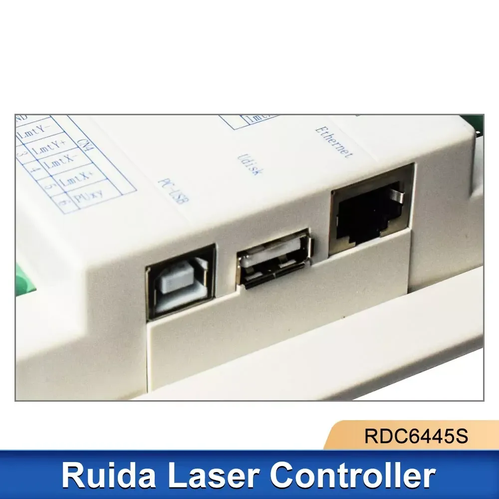 Контролер Ruida RDC6445S для CO2 лазерного верстата — система керування 4 осі, USB, LAN, дисплей 5" TFT Київ - фото 3