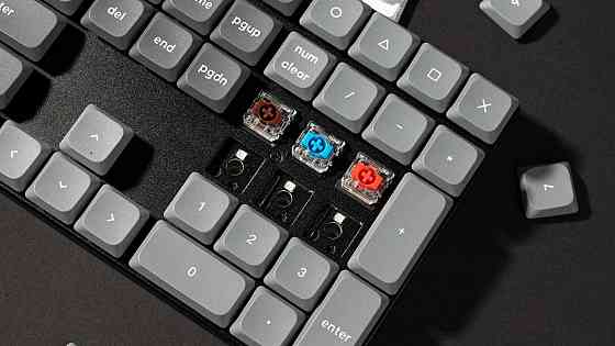 Клавіатура бездротова Keychron K5 Max, Gateron MX 2.0 Brown, Hot-Swap, RGB UA Black (K5M-H3-UA) ( 22247 ) Харьков