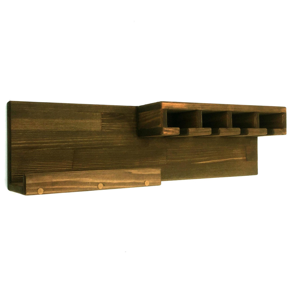 Настенная винная полка 