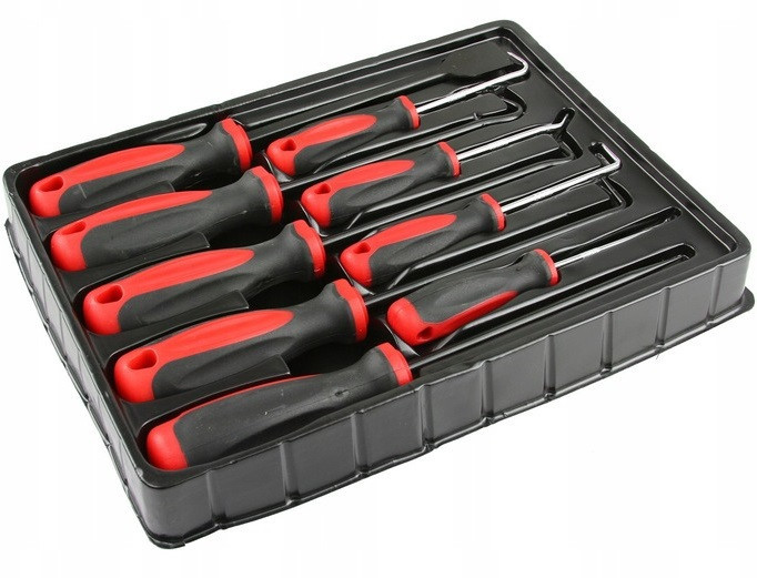 Профессиональный Набор крючков разных типов с ручкой 9 элементов Mar-Pol (M61020) Нововолынск - изображение 3